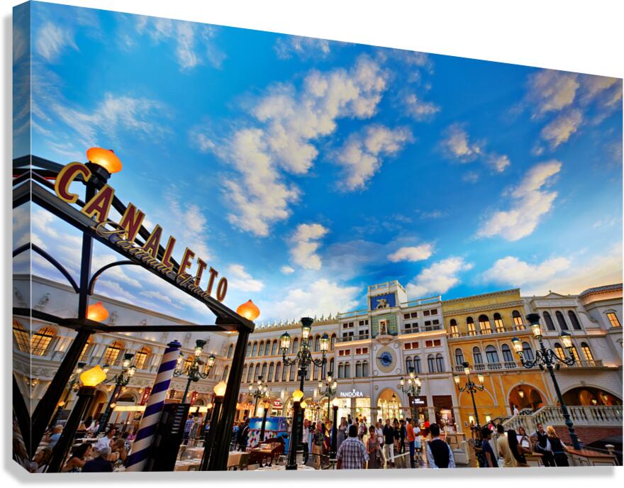 Little venice at venetian hotel mall in las vegas nevada