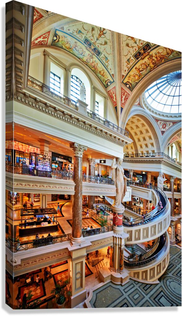 Shopping experience at Caesars Palace Hotel in Las Vegas