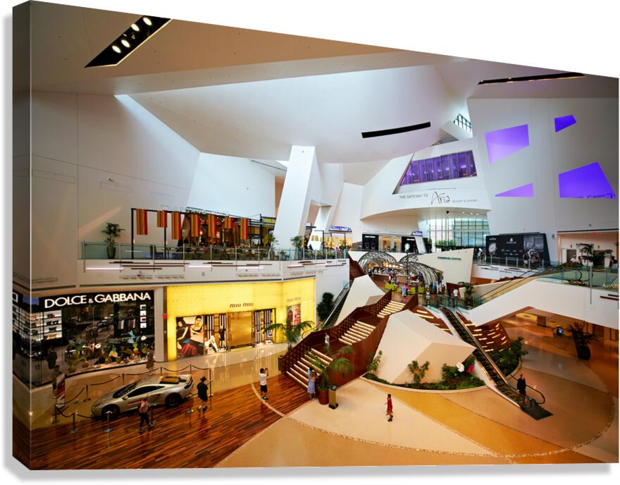 Exploring crystals mall at city center in las vegas