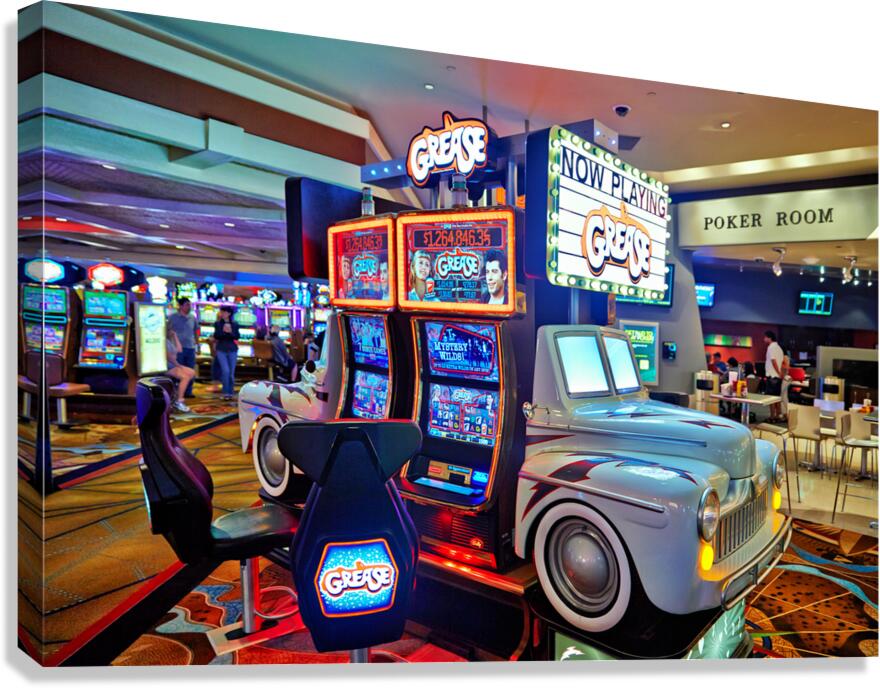 Grease slot machine at Treasure Island Casino in Las Vegas