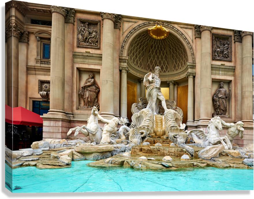 Visit trevi fountain on the strip in las vegas nevada