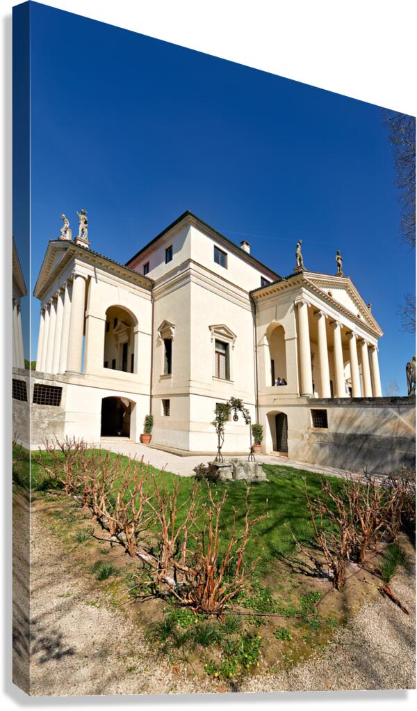 Visiting villa la rotonda in vicenza veneto italy