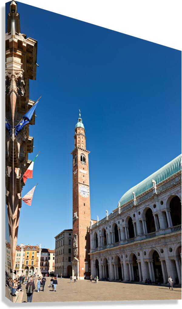 Visit to basilica palladiana in vicenza veneto italy