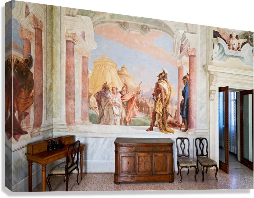 Frescoes of Villa Valmarana ai Nani in Vicenza Veneto Italy