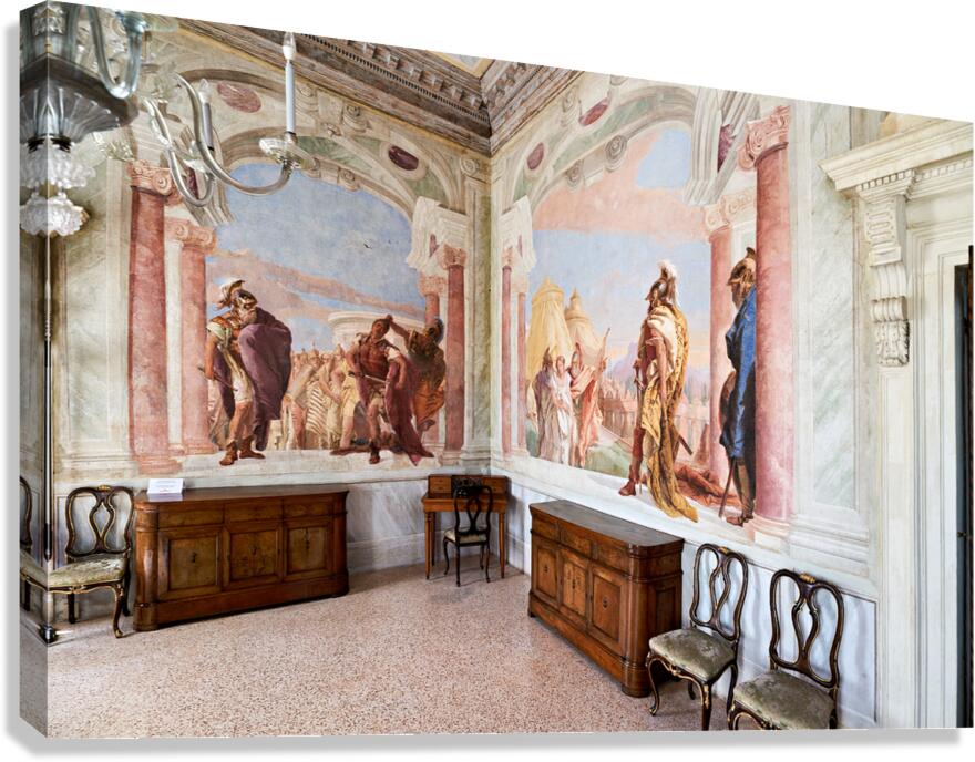 Frescoes by Tiepolo in Villa Valmarana ai Nani in Vicenza