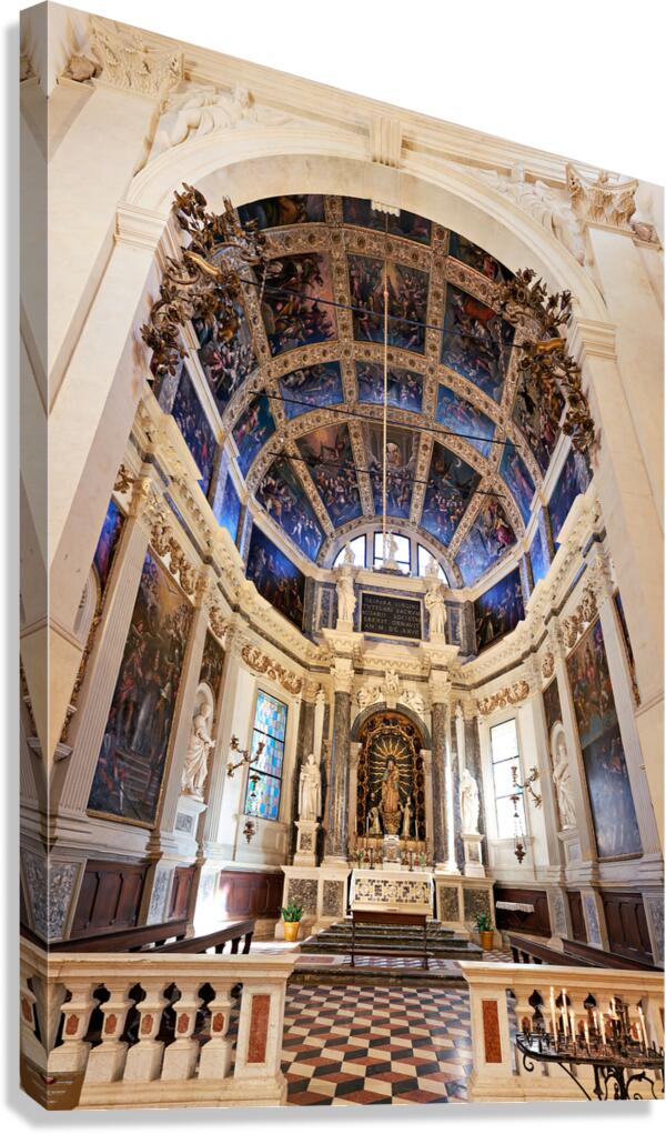 Visit Santa Corona Catholic church in Vicenza Veneto Italy