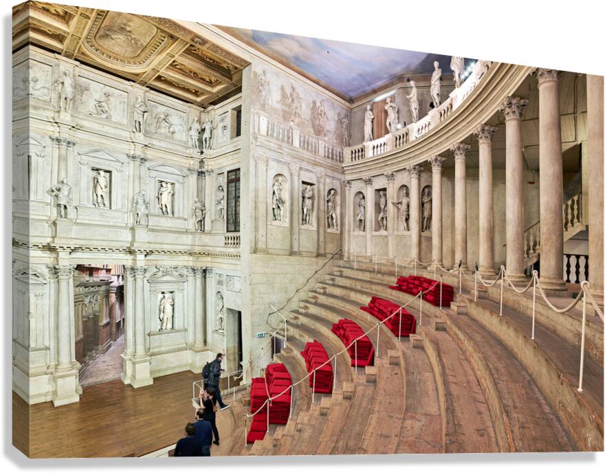 Exploring the stunning interiors of Teatro Olimpico in Vicenza