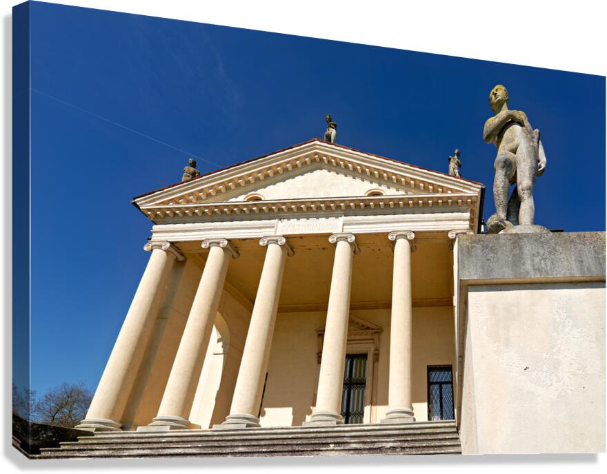 Villa La Rotonda staircase view in Vicenza Italy