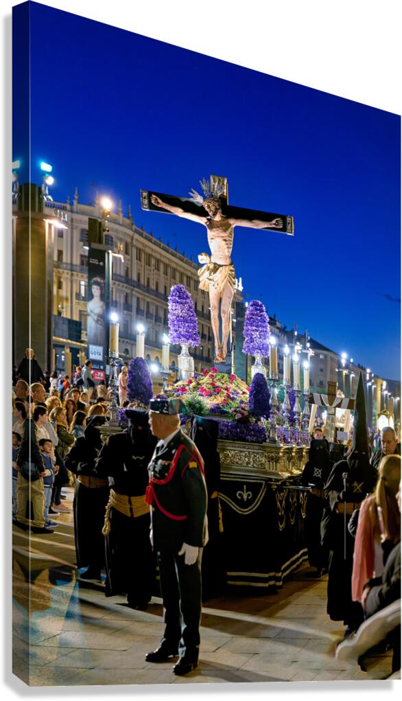 Easter processions in Zaragoza during Holy Week