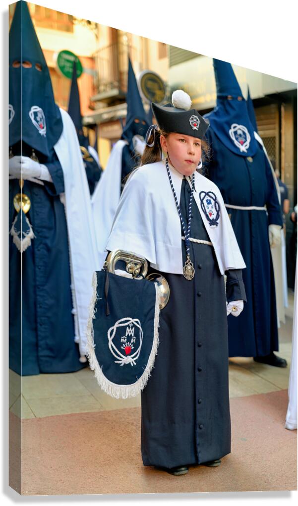 Easter Holy Week processions in Zaragoza Aragon Spain