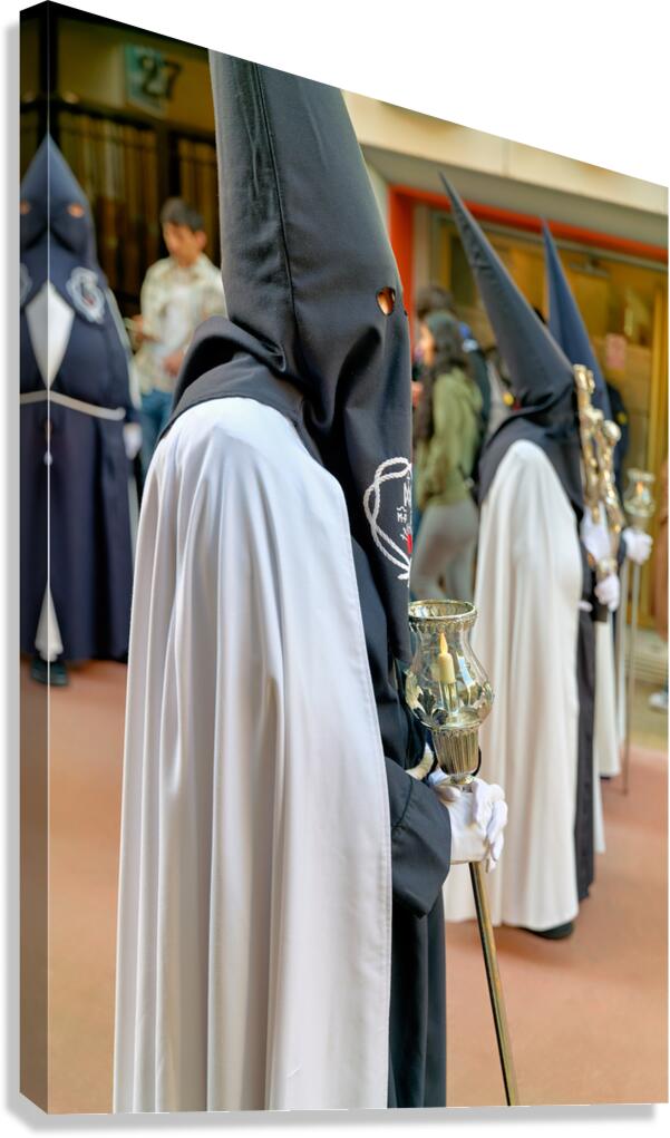 Easter Holy Week processions in Zaragoza Spain