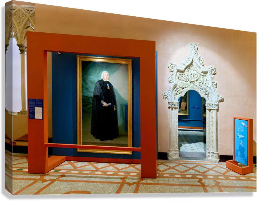 Exploring Aljafería Palace with artwork by Goya