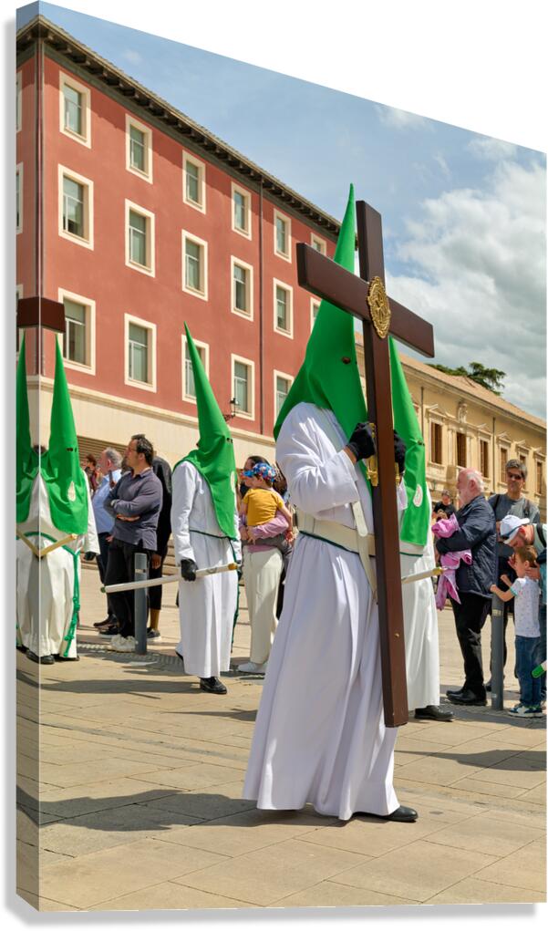 Easter processions in Zaragoza Aragon Spain during Holy Week
