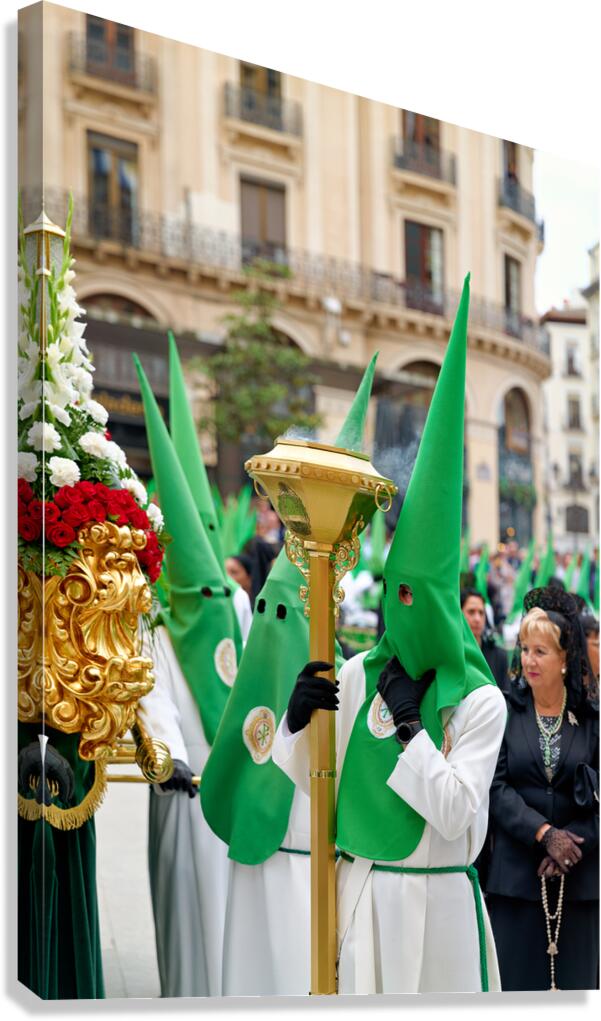 Processions in Zaragoza during Holy Week celebrations