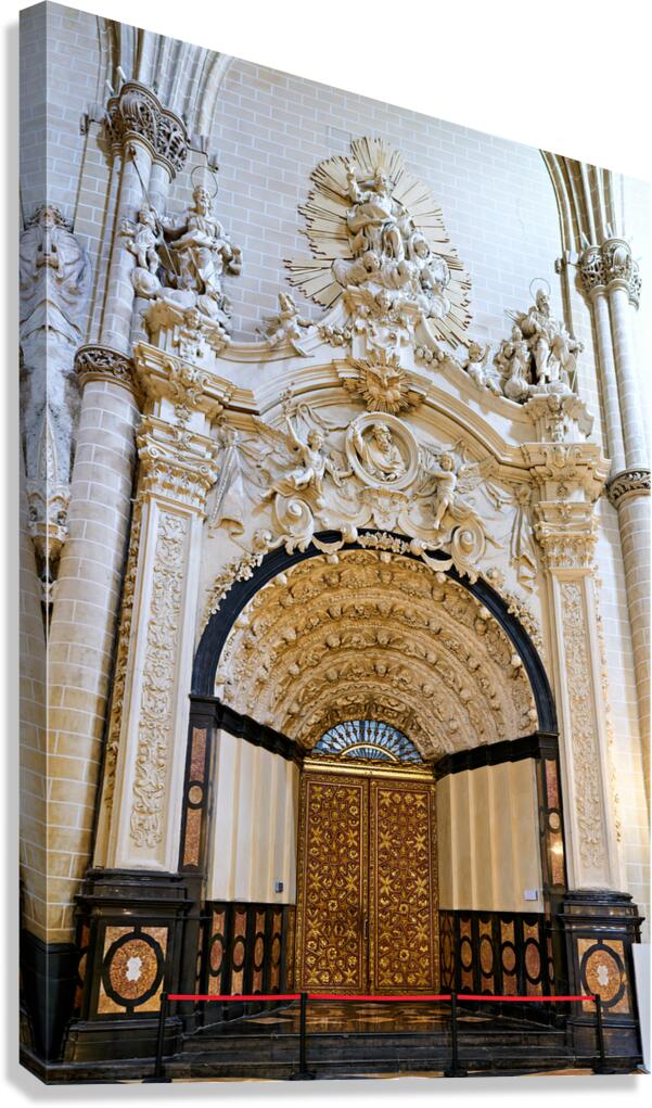 Exploring architecture at Cathedral of the Savior in Zaragoza
