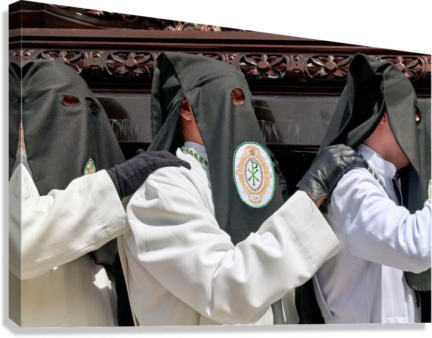 Easter Holy Week processions in Zaragoza Spain