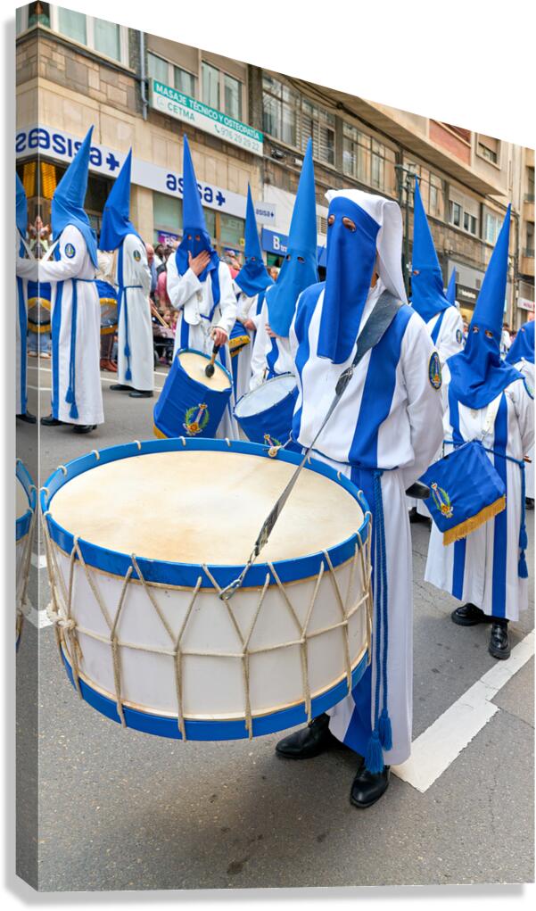 Processions in Zaragoza during Easter Holy Week celebrations