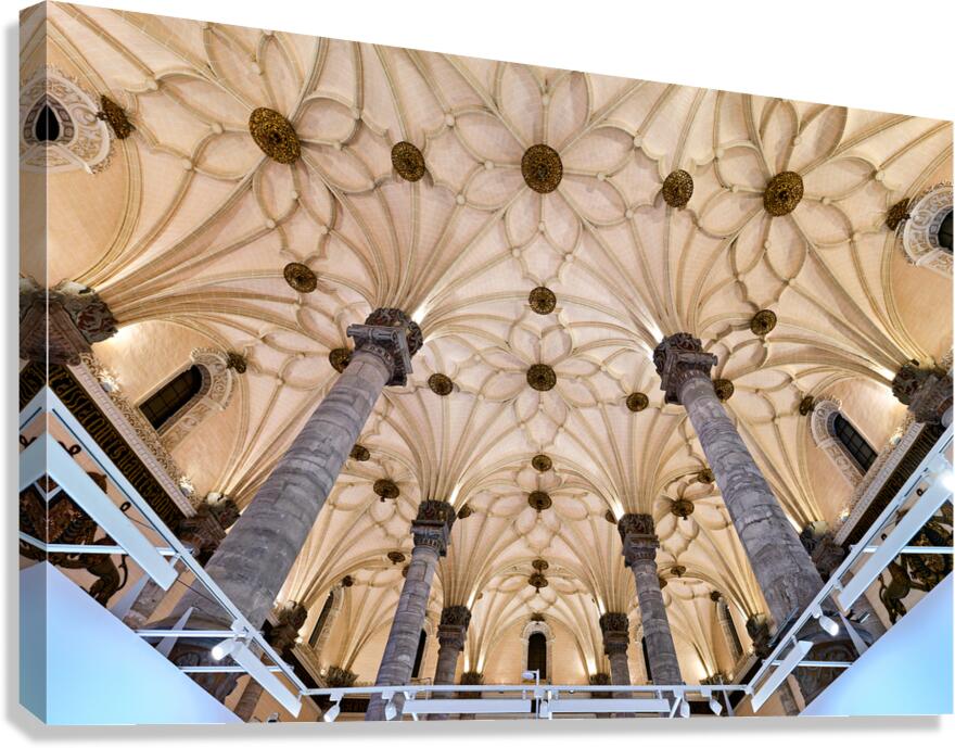 Visit to Sala de Exposiciones La Lonja in Zaragoza Spain