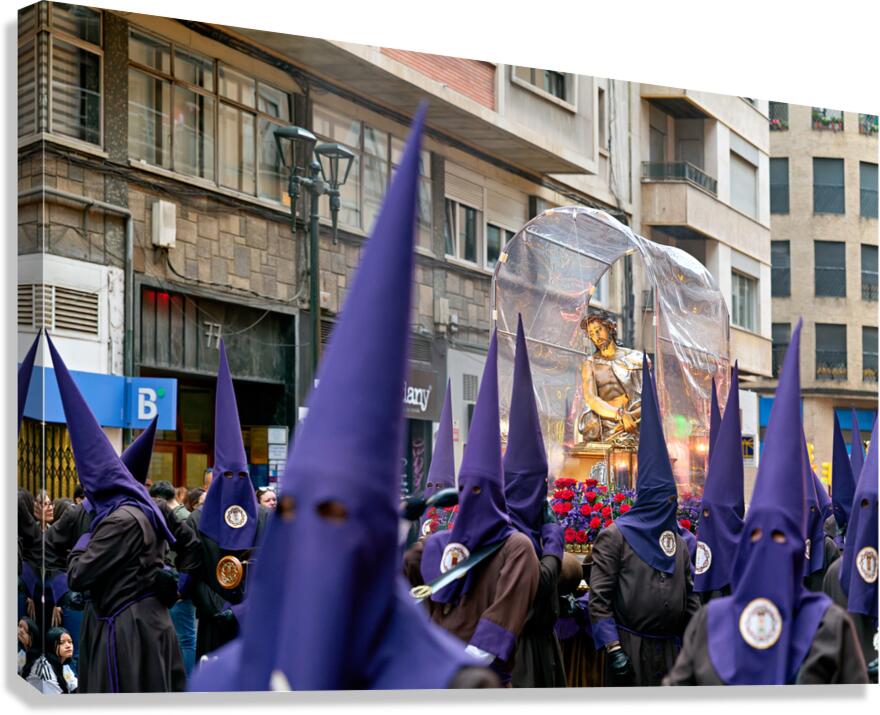 Easter processions in Zaragoza during Holy Week celebrations