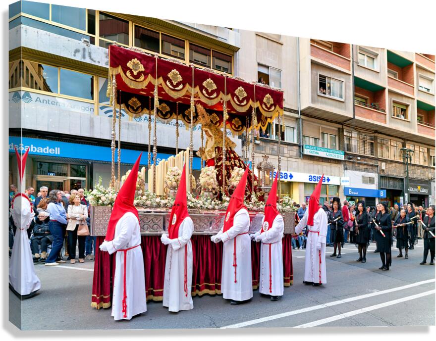 Easter processions in Zaragoza during Holy Week