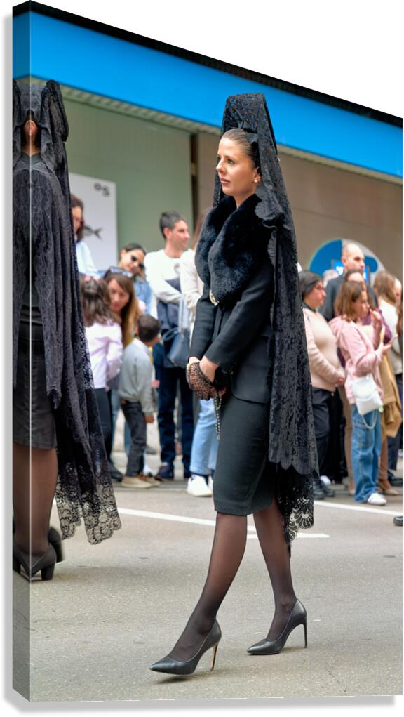 Easter Holy Week processions in Zaragoza Spain