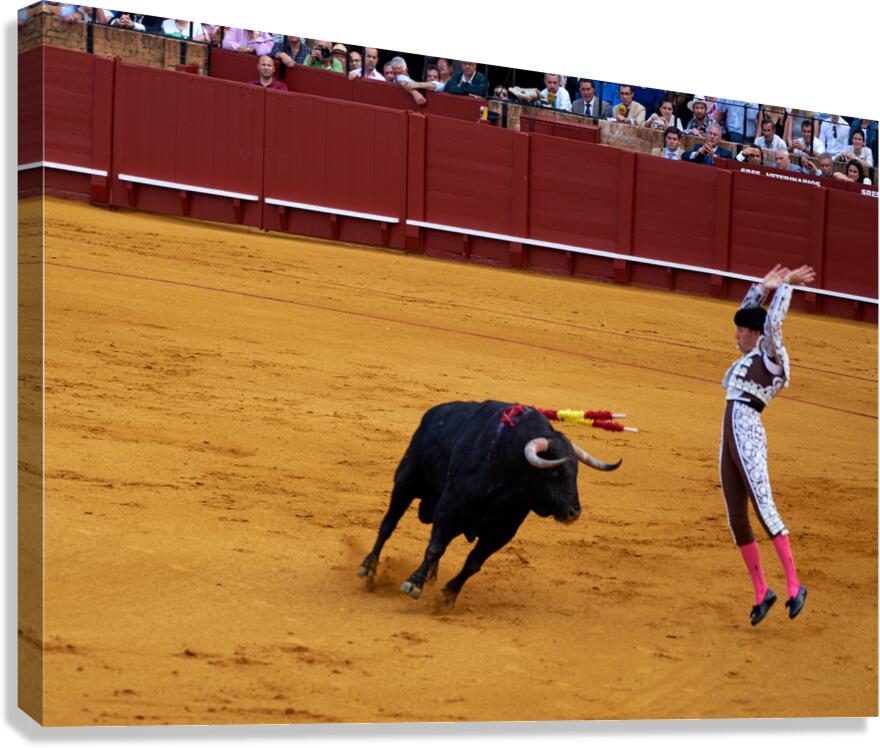 Bullfight event in Seville Arena in Andalusia Spain