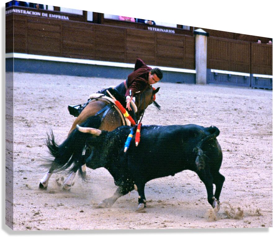 Bullfight in Madrid Spain during the afternoon event
