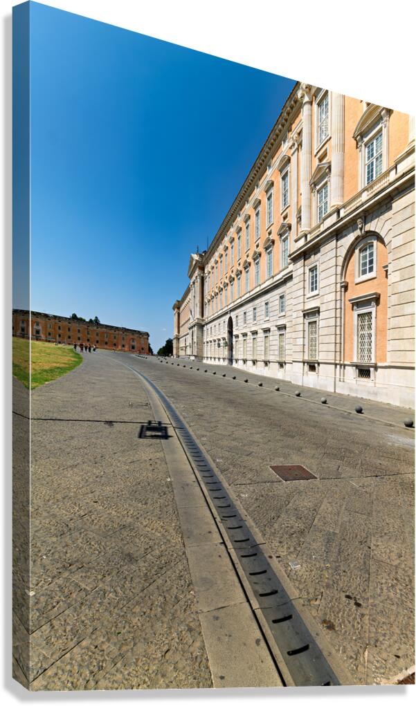 Visit to the royal palace of caserta in campania italy