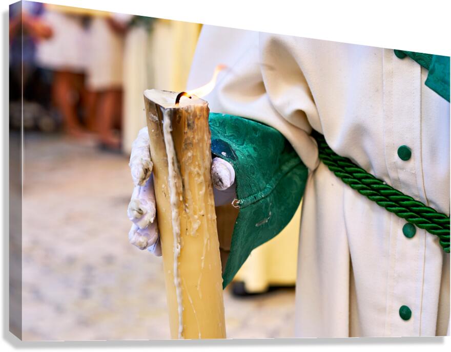Easter candle procession in Malaga