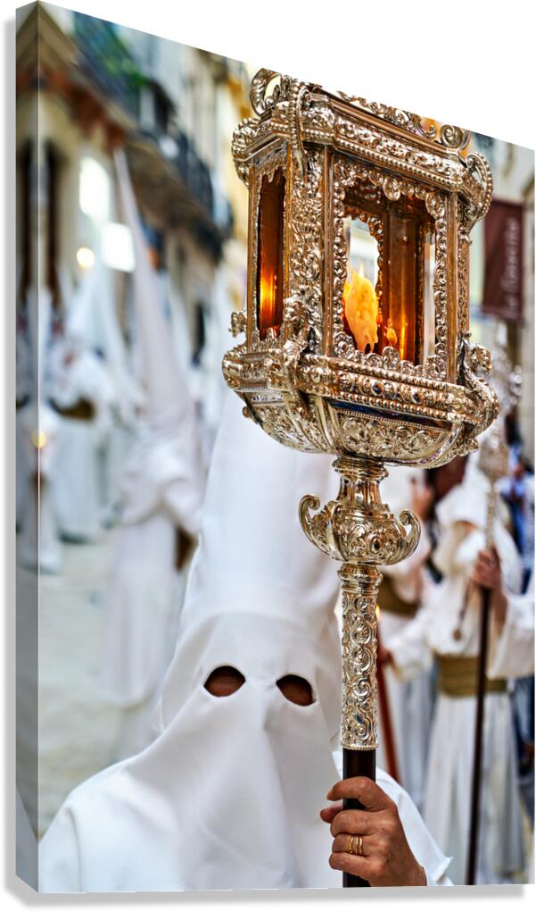 Easter Holy Week processions in Malaga Andalusia Spain