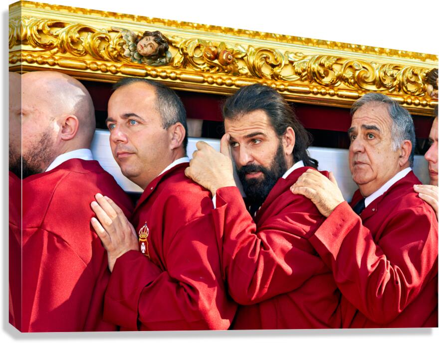 Processions in Malaga during Easter Holy Week