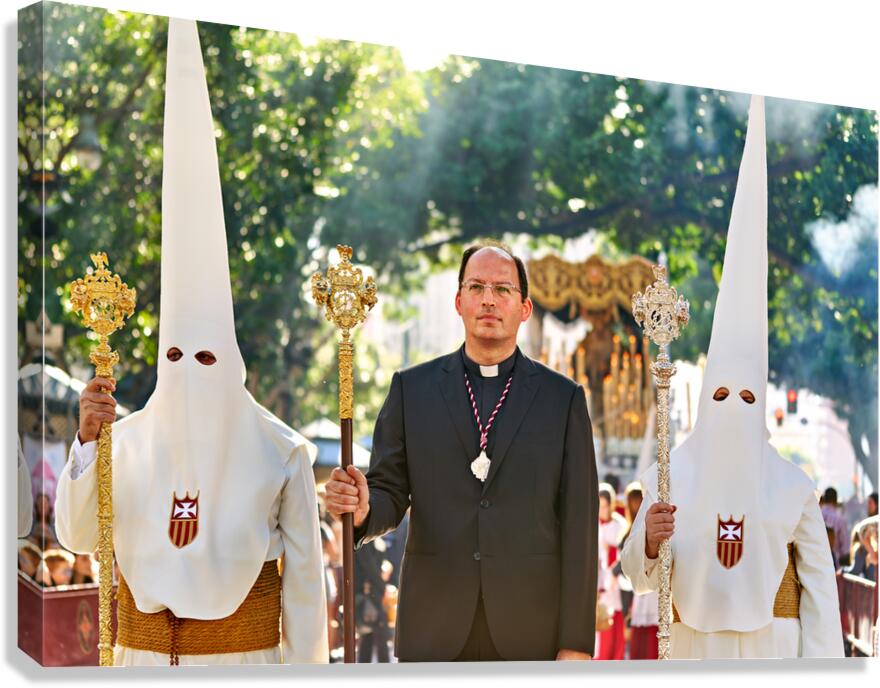 Celebrating easter holy week in malaga spain