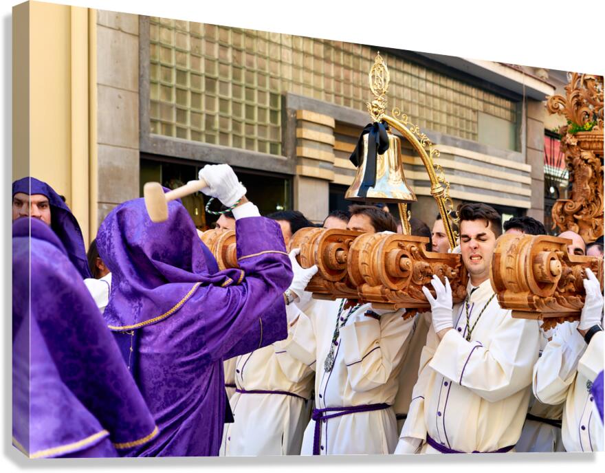 Easter Holy Week processions in Malaga Spain