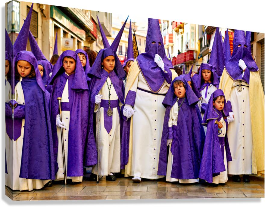 Easter processions in Malaga Andalusia Spain