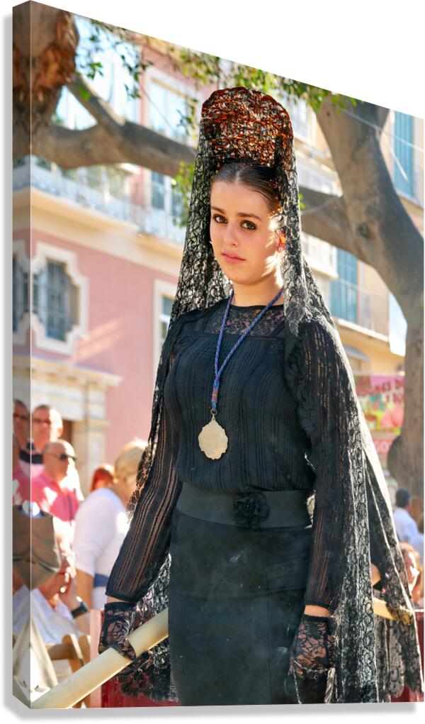 Procession in Malaga during Easter Holy Week