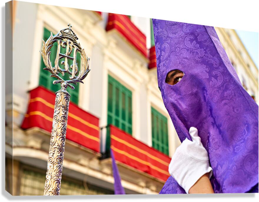 Procession in Malaga during Easter Holy Week