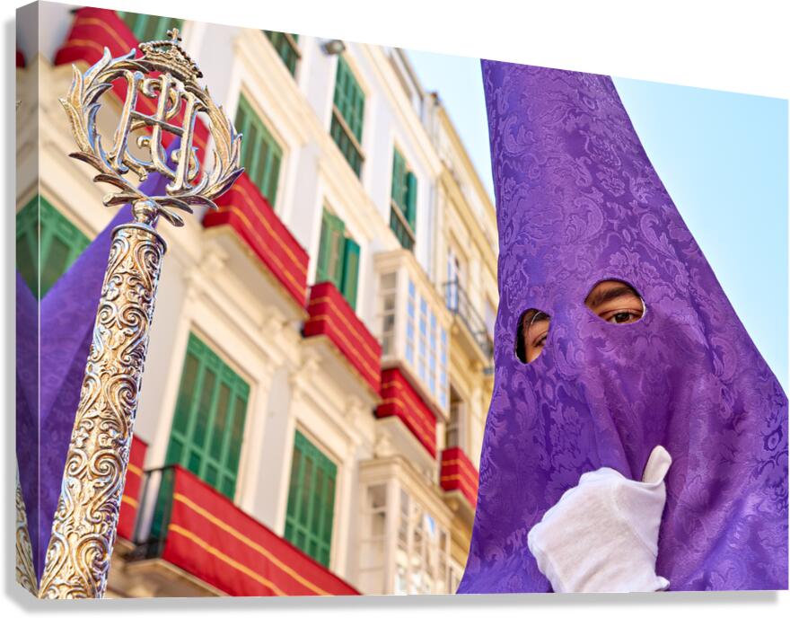 Easter processions in Malaga Andalusia