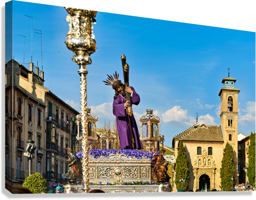 Easter Holy Week processions in Granada Spain