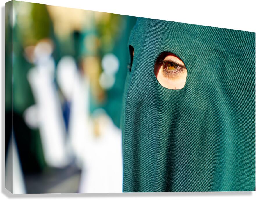 Procession during Easter Holy Week in Granada Spain