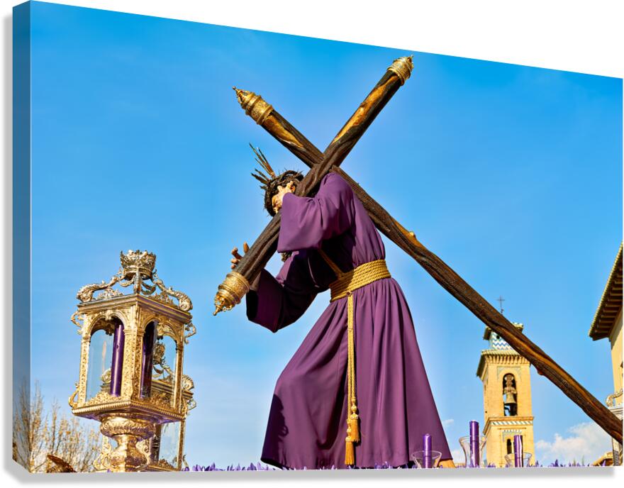Processions in Granada during Holy Week celebrations