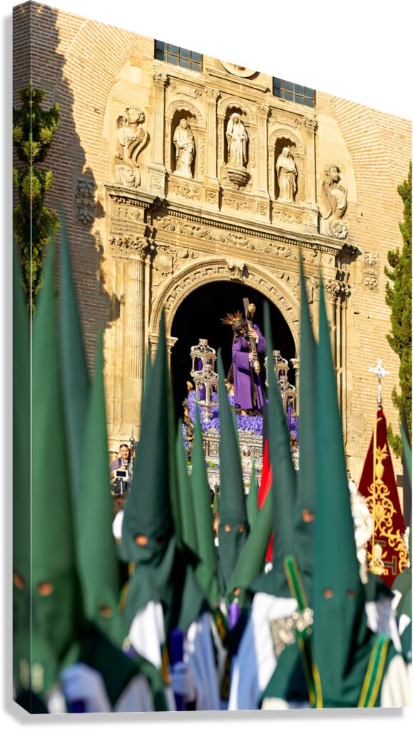 Processions in Granada during Easter Holy Week events