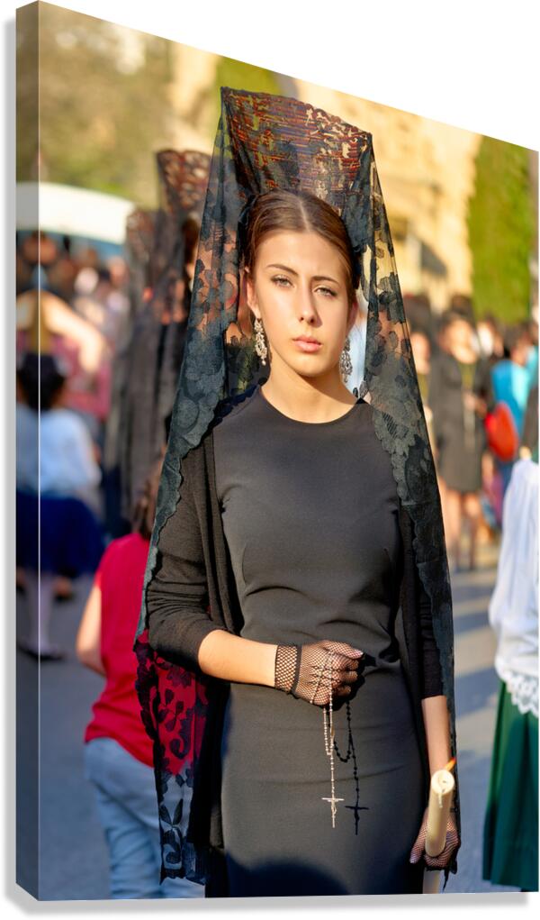 Processions of holy week in granada andalusia