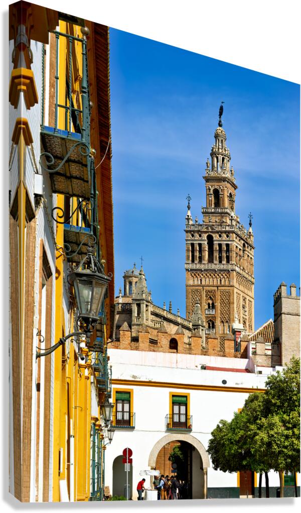 Visit to la giralda cathedral in seville spain