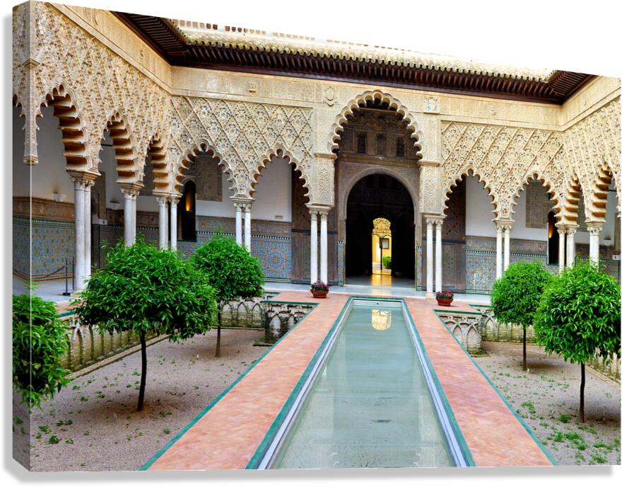 Visit historic Alcazar in Seville Andalusia Spain