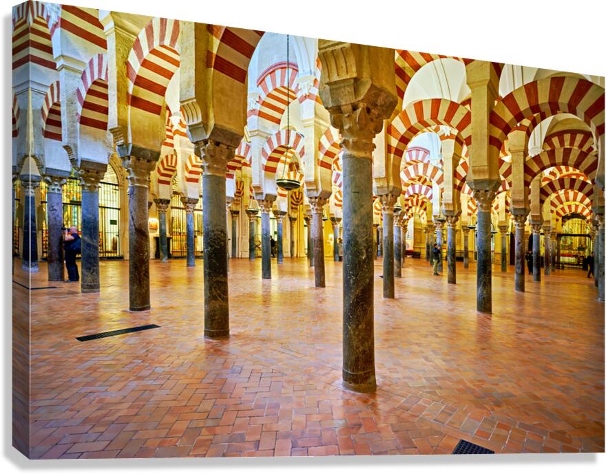Córdoba mosque cathedral showcases arches and columns