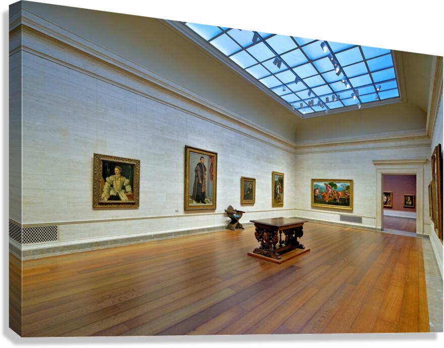 Art exhibit at National Gallery in D.C