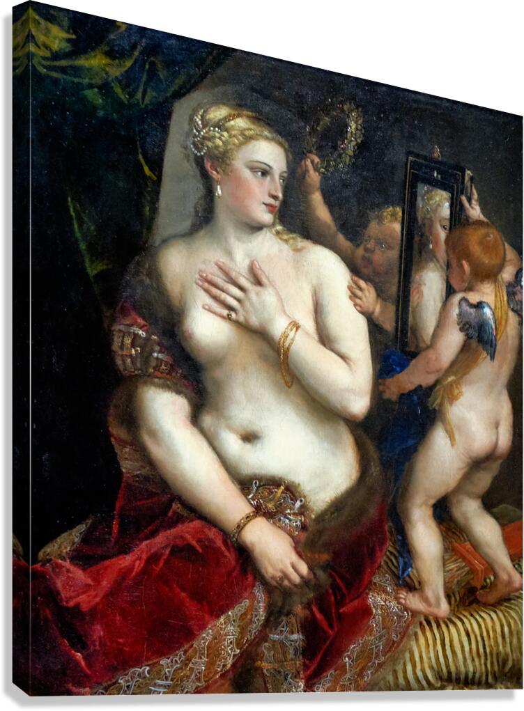 Venus looks at herself in mirror in Washington