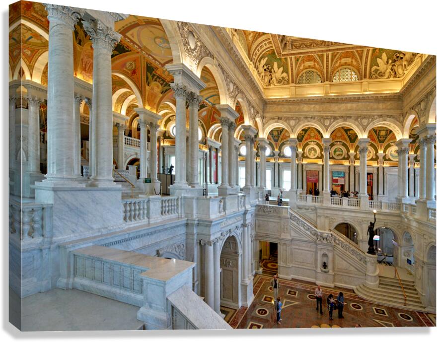 Visiting library of congress in washington d.c