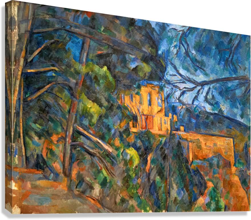 Chateau Noir scene by Paul Cezanne in Washington DC