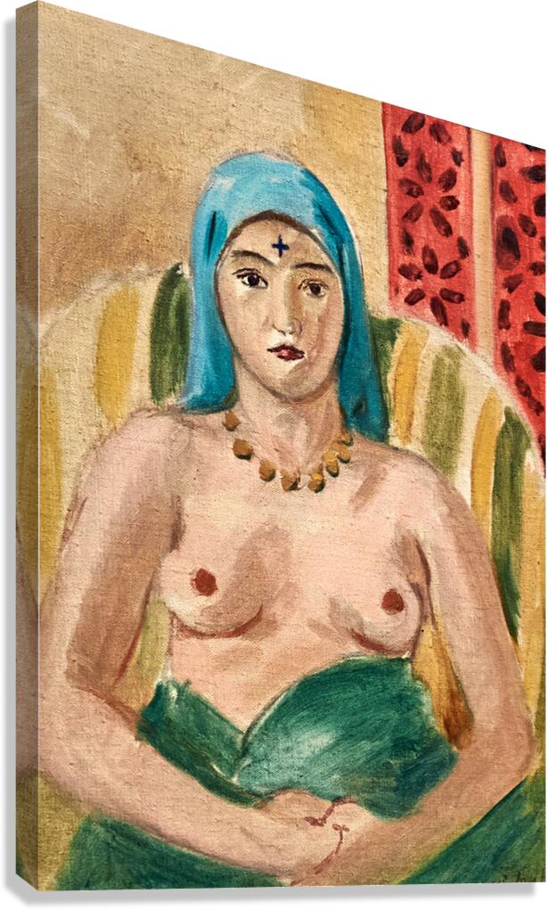 Matisses artwork: Odalisque Half Length Tattoo